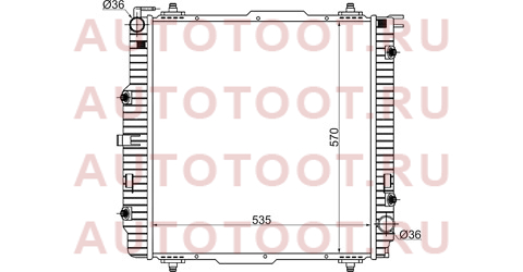Радиатор MERCEDES G-CLASS W463 89- mb0005-g sat – купить в Омске. Цены, характеристики, фото в интернет-магазине autotoot.ru