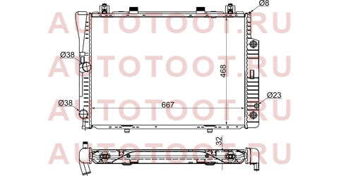 Радиатор MERCEDES S-CLASS W140 2.8/3.0/3.2 92-98 mb0006-1 sat – купить в Омске. Цены, характеристики, фото в интернет-магазине autotoot.ru