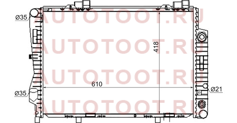 Радиатор MERCEDES C-CLASS W202 2.8/3.6 93-00 mb0008-2 sat – купить в Омске. Цены, характеристики, фото в интернет-магазине autotoot.ru