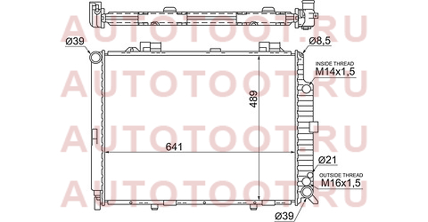 Радиатор MERCEDES E-CLASS W210 3.0TD/4.2/4.3/5.0 95-02 mb0009-2 sat – купить в Омске. Цены, характеристики, фото в интернет-магазине autotoot.ru