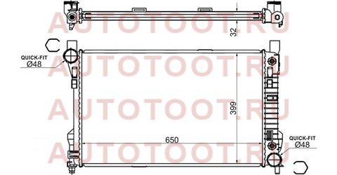 Радиатор MERCEDES C-CLASS W203/CLK-CLASS W209/SLK-CLASS W171 mb0009-3 sat – купить в Омске. Цены, характеристики, фото в интернет-магазине autotoot.ru