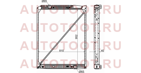 Радиатор MERCEDES ACTROS TRUCK 1996- mb0013-1 sat – купить в Омске. Цены, характеристики, фото в интернет-магазине autotoot.ru