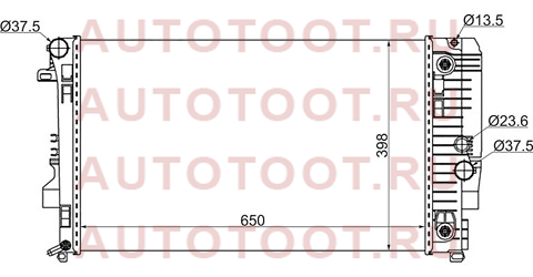 Радиатор MERCEDES VITO-VIANO W639 2.0D/2.2D/3.2/3.5 03- mb0016 sat – купить в Омске. Цены, характеристики, фото в интернет-магазине autotoot.ru