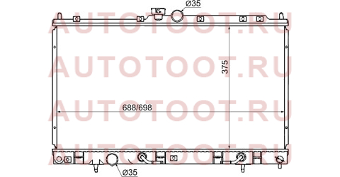 Радиатор MITSUBISHI LANCER CEDIA 1.5/2.0 00-03/ LANCER IX 1.3/1.6/2.0 03-07 (пластинчатый) mc0001-cs sat – купить в Омске. Цены, характеристики, фото в интернет-магазине autotoot.ru