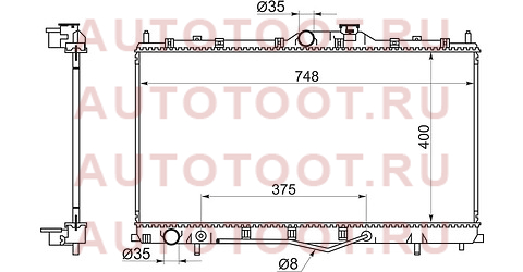 Радиатор MITSUBISHI GALANT 03-12 mc0004 sat – купить в Омске. Цены, характеристики, фото в интернет-магазине autotoot.ru