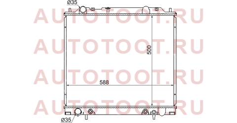 Радиатор MITSUBISHI DELICA L400/SPACE GEAR 3.0 6G72 94-06 mc0005 sat – купить в Омске. Цены, характеристики, фото в интернет-магазине autotoot.ru