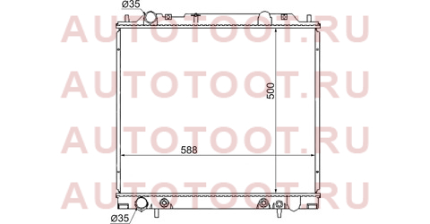 Радиатор MITSUBISHI DELICA L400/SPACE GEAR 94-06 3,0 4G64/4D56 mc00053r sat – купить в Омске. Цены, характеристики, фото в интернет-магазине autotoot.ru