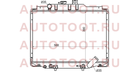 Радиатор MITSUBISHI DELICA L300 4D56 89-99 DIESEL mc0005-l300-d sat – купить в Омске. Цены, характеристики, фото в интернет-магазине autotoot.ru