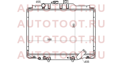 Радиатор MITSUBISHI DELICA L300 89-99 4D56 Diesel mc0005l300d3r sat – купить в Омске. Цены, характеристики, фото в интернет-магазине autotoot.ru