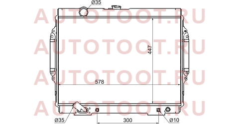 Радиатор MITSUBISHI PAJERO 6G74 V6 3.5 91-99 mc0006351 sat – купить в Омске. Цены, характеристики, фото в интернет-магазине autotoot.ru