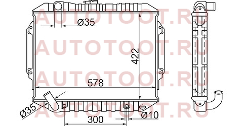 Радиатор MITSUBISHI PAJERO 6G72 V6 3.0 91-99 AT mc0006-v6-atm-br sat – купить в Омске. Цены, характеристики, фото в интернет-магазине autotoot.ru