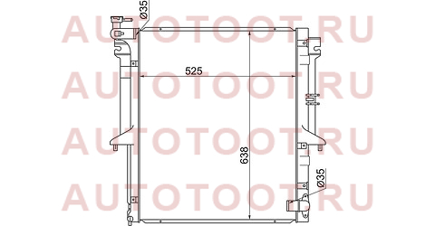 Радиатор MITSUBISHI L200 /TRITON 06-/ PAJERO SPORT 08- 2.5D(16mm) mc000l200mt sat – купить в Омске. Цены, характеристики, фото в интернет-магазине autotoot.ru