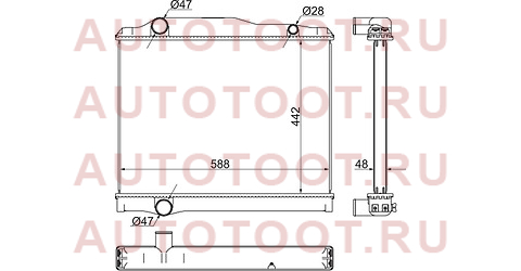 Радиатор MITSUBISHI FUSO FK71G/ FK627/ FK727/ FK-728/ 6D16 / 6M61/ 6D17 98- mc0012-1 sat – купить в Омске. Цены, характеристики, фото в интернет-магазине autotoot.ru