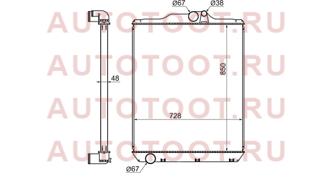 Радиатор MITSUBISHI FUSO SUPER GREAT FP5#/FV5# 8M22/10M20 96- mc0016 sat – купить в Омске. Цены, характеристики, фото в интернет-магазине autotoot.ru