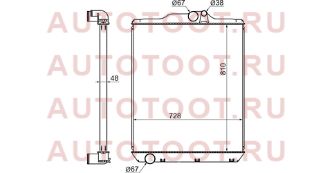 Радиатор MITSUBISHI FUSO SUPER GREAT FP5#/FU5#/FT5# 6M70/8M22/6D40/6D24 96- mc0017 sat – купить в Омске. Цены, характеристики, фото в интернет-магазине autotoot.ru