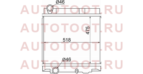 Радиатор MITSUBISHI CANTER BG64EG 4M51/4D36/4D33 MT 99-04 mc0083-2 sat – купить в Омске. Цены, характеристики, фото в интернет-магазине autotoot.ru