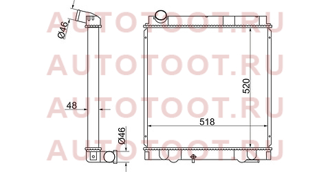 Радиатор MITSUBISHI CANTER FE7\FE8 4M50\4M51 03- mc0084-4 sat – купить в Омске. Цены, характеристики, фото в интернет-магазине autotoot.ru