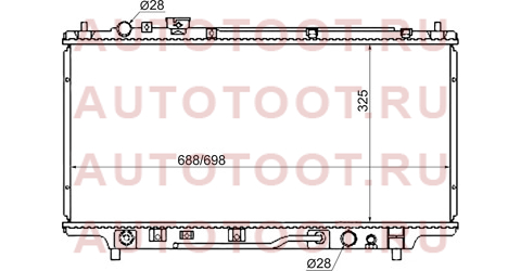 Радиатор MAZDA FAMILIA/323/ASTINA/PROTEGE 94-98 mz0001 sat – купить в Омске. Цены, характеристики, фото в интернет-магазине autotoot.ru