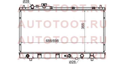 Радиатор MAZDA PREMACY/FORD IXION 99-05 mz0001-2 sat – купить в Омске. Цены, характеристики, фото в интернет-магазине autotoot.ru