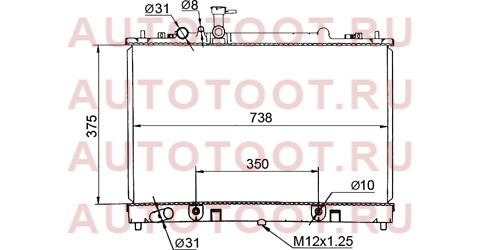 Радиатор MAZDA 6/ATENZA 1.8/2.0/2.3/2.5 05- mz000523 sat – купить в Омске. Цены, характеристики, фото в интернет-магазине autotoot.ru