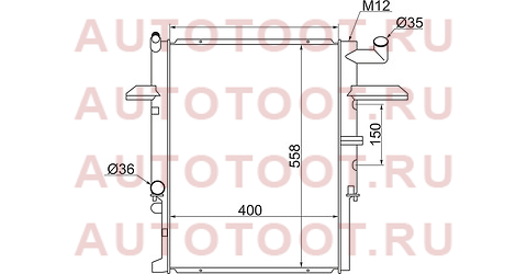 Радиатор MAZDA BONGO WL 99- 2WD mz0009-1 sat – купить в Омске. Цены, характеристики, фото в интернет-магазине autotoot.ru