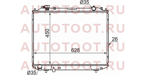 Радиатор MAZDA B2500/BT50/PROCEED MARVIE 96-99/FORD RANGER 2.5D/2.5TD/2.9D 98- 2.5TD/3.0TD 06- mz0010 sat – купить в Омске. Цены, характеристики, фото в интернет-магазине autotoot.ru