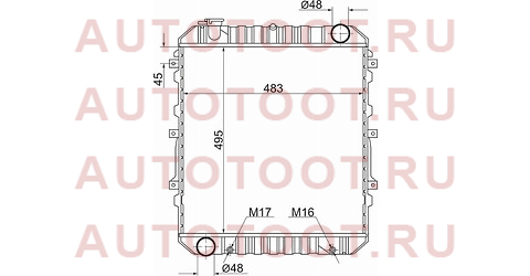 Радиатор MAZDA TITAN HA, XA, SL 84- mz0084 sat – купить в Омске. Цены, характеристики, фото в интернет-магазине autotoot.ru