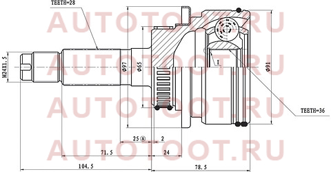 Шрус наружный FR MAZDA BT-50 06-12 mz227a sat – купить в Омске. Цены, характеристики, фото в интернет-магазине autotoot.ru