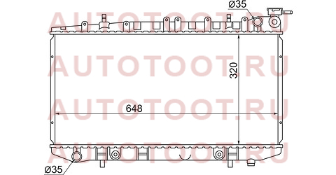 Радиатор NISSAN SUNNY/PULSAR/PRESEA/SENTRA/AD/WINGROAD 90-98 ns0001-14 sat – купить в Омске. Цены, характеристики, фото в интернет-магазине autotoot.ru