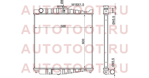 Радиатор NISSAN UD CONDOR 99- MD92 MK260 ns00015 sat – купить в Омске. Цены, характеристики, фото в интернет-магазине autotoot.ru