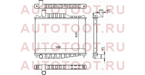 Радиатор NISSAN UD CONDOR 99- FE6 MK210 ns00016 sat – купить в Омске. Цены, характеристики, фото в интернет-магазине autotoot.ru