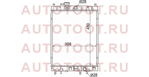 Радиатор NISSAN CUBE 98-02 АКПП ns0001-99 sat – купить в Омске. Цены, характеристики, фото в интернет-магазине autotoot.ru