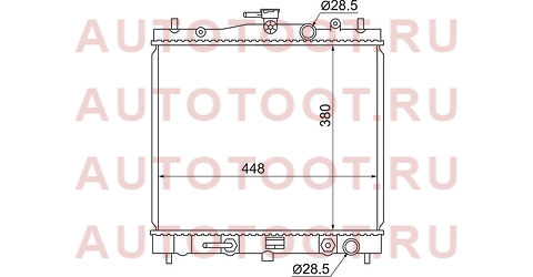 Радиатор NISSAN MARCH/MICRA/CUBE/NOTE АКПП 02- ns0001-k12 sat – купить в Омске. Цены, характеристики, фото в интернет-магазине autotoot.ru