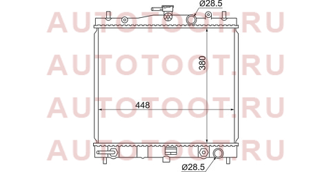 Радиатор NISSAN MARCH/MICRA/CUBE 02-/NOTE CVT 05- ns0001-z11 sat – купить в Омске. Цены, характеристики, фото в интернет-магазине autotoot.ru