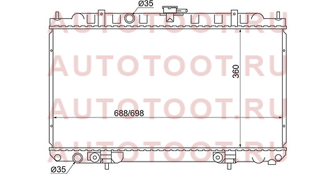 Радиатор NISSAN PRIMERA QR2# 01-08 ns0002-12 sat – купить в Омске. Цены, характеристики, фото в интернет-магазине autotoot.ru