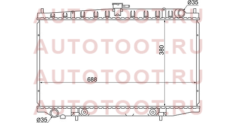 Радиатор NISSAN BLUEBIRD/ALTIMA U13 92-95 ns0003-13 sat – купить в Омске. Цены, характеристики, фото в интернет-магазине autotoot.ru