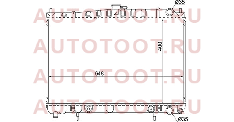 Радиатор NISSAN LAUREL C34/C35 97-03/SKYLINE R34 98-01/NISSAN STAGEA #C34 96-01 ns0004-c35 sat – купить в Омске. Цены, характеристики, фото в интернет-магазине autotoot.ru