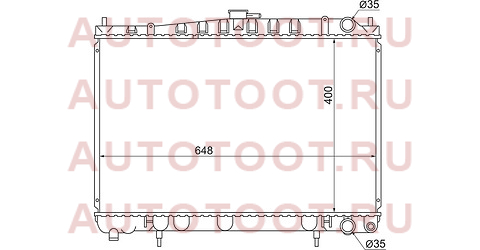 Радиатор NISSAN LAUREL C34/C35 (M/T) 97-03/SKYLINE R34 (M/T) 98-01 ns0004-c35mt sat – купить в Омске. Цены, характеристики, фото в интернет-магазине autotoot.ru