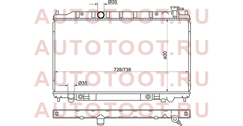 Радиатор NISSAN TEANA 03- QR25 ns0004-j31 sat – купить в Омске. Цены, характеристики, фото в интернет-магазине autotoot.ru