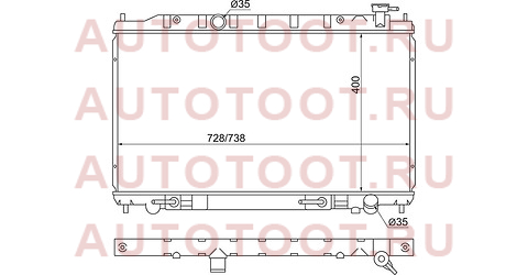 Радиатор NISSAN TEANA VQ2.3/3.5 03- ns0004-j31-v6 sat – купить в Омске. Цены, характеристики, фото в интернет-магазине autotoot.ru