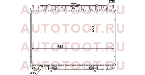 Радиатор NISSAN RNESSA(KA24DE)/PRESAGE/BASSARA/SERENA/LIBERTY/PREIRIE SR20/YD25 98-02 ns0005-12 sat – купить в Омске. Цены, характеристики, фото в интернет-магазине autotoot.ru