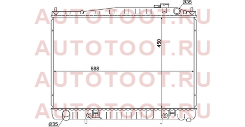 Радиатор NISSAN GLORIA/CEDRIC VQ25/30 95-04 ns0006-y33 sat – купить в Омске. Цены, характеристики, фото в интернет-магазине autotoot.ru