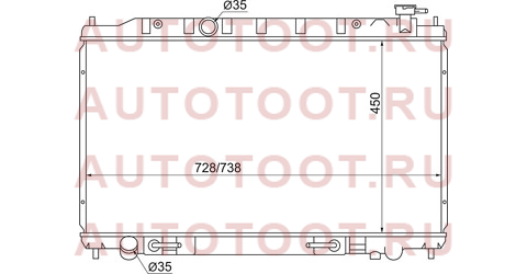 Радиатор NISSAN MURANO QR25 03- ns00077 sat – купить в Омске. Цены, характеристики, фото в интернет-магазине autotoot.ru