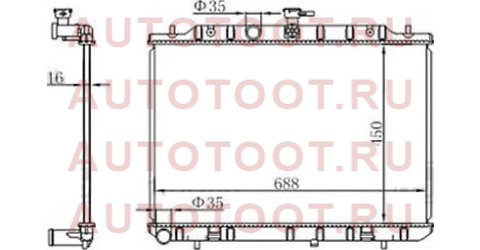 Радиатор NISSAN X-TRAIL 2,0D 07- ns0007t31d sat – купить в Омске. Цены, характеристики, фото в интернет-магазине autotoot.ru