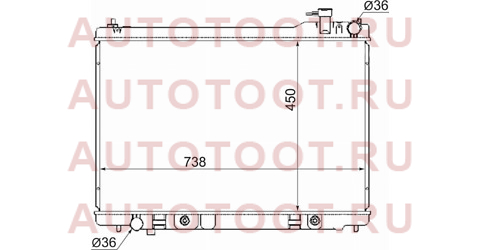 Радиатор INFINITI FX35 03- ns0009-fx35 sat – купить в Омске. Цены, характеристики, фото в интернет-магазине autotoot.ru