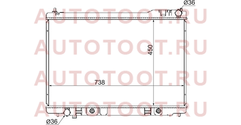 Радиатор INFINITI FX45 03- ns0009-fx45 sat – купить в Омске. Цены, характеристики, фото в интернет-магазине autotoot.ru