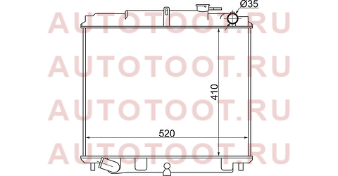 Радиатор NISSAN ATLAS 97- TD27 ns000f2327 sat – купить в Омске. Цены, характеристики, фото в интернет-магазине autotoot.ru