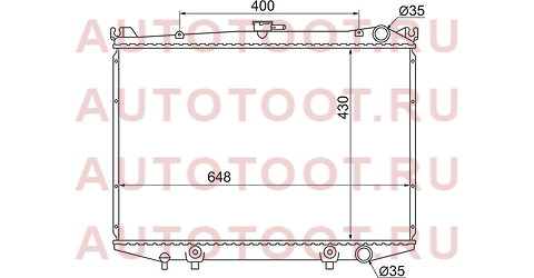 Радиатор NISSAN TERRANO/DATSUN/HARDBOY/PATHFINDER 3.0 91-95 GASOLINE ns000w21 sat – купить в Омске. Цены, характеристики, фото в интернет-магазине autotoot.ru