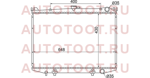 Радиатор NISSAN TERRANO/DATSUN/HARDBOY/PATHFINDER 1991-95 3,0 Gasoline ns000w21-2r sat – купить в Омске. Цены, характеристики, фото в интернет-магазине autotoot.ru