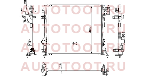 Радиатор NISSAN QASQHAI J11 14- ns0013j11 sat – купить в Омске. Цены, характеристики, фото в интернет-магазине autotoot.ru